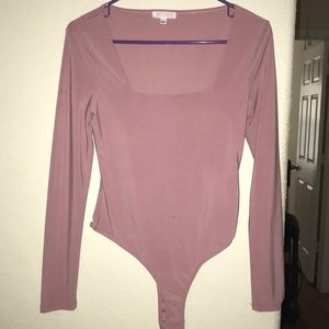 Pink bodysuit